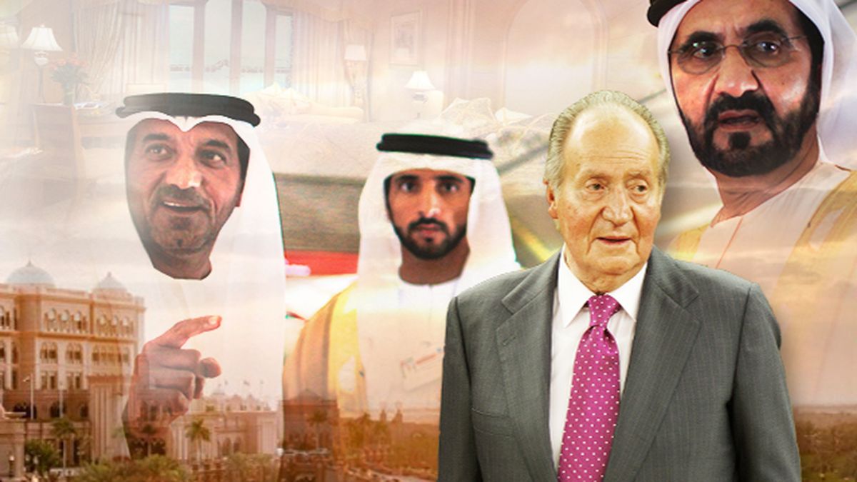Don Juan Carlos, a cuerpo de rey en su viaje oficial a Emiratos Árabes 
