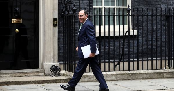 Foto: Foto de archivo del presidente de Iberdrola a su llegada a Downing Street. (Reuters)
