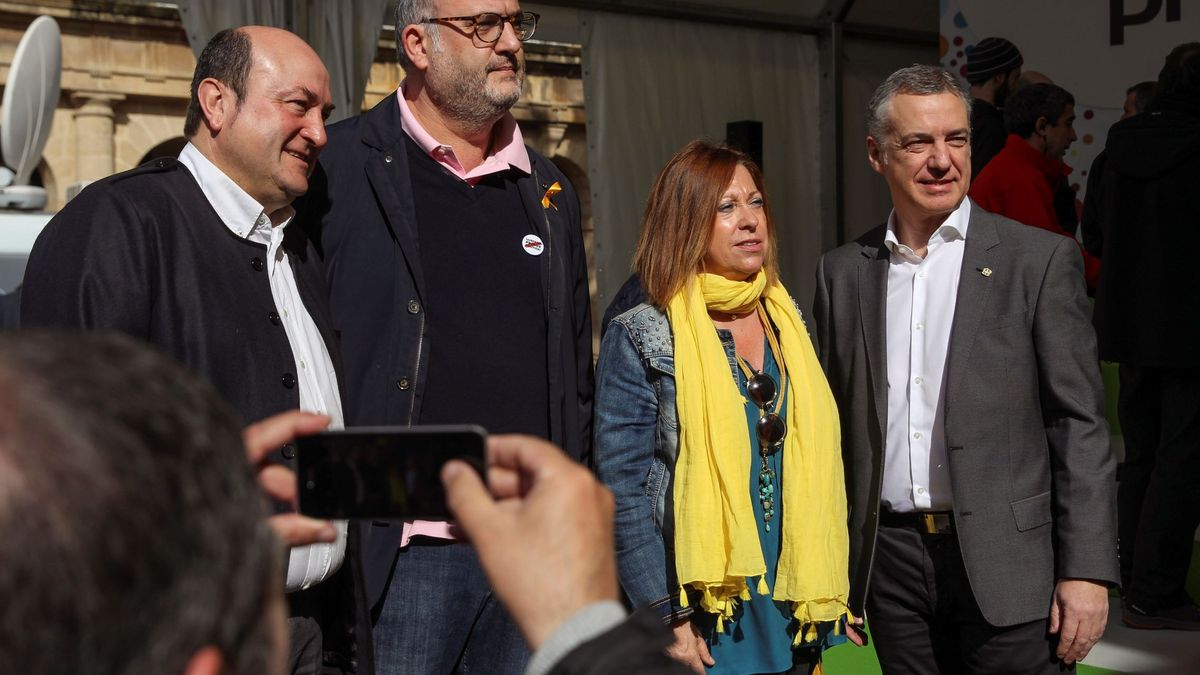 El PNV celebra el Aberri Eguna denunciando el "autoritarismo del nacionalismo español"