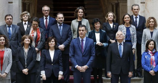 Foto: Reunión del Consejo de Ministros en Barcelona. (EFE)