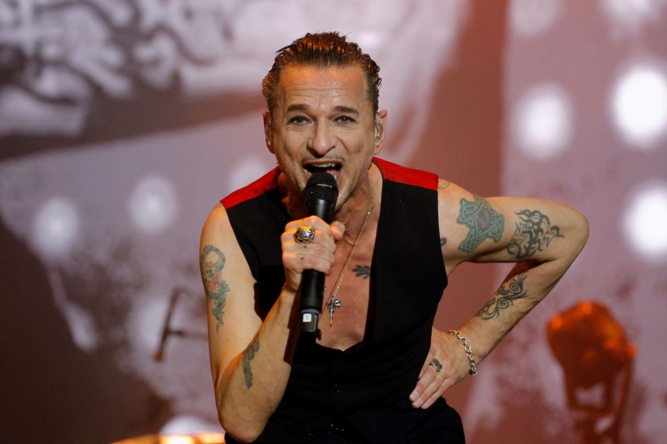 El cantante de la banda británica de múisca electrónica 'Depeche Mode', Dave Gahan. (EFE)