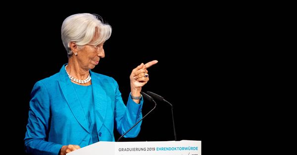 Foto: La próxima presidenta del BCE, Christine Lagarde, en un acto en Alemania. (Reuters)