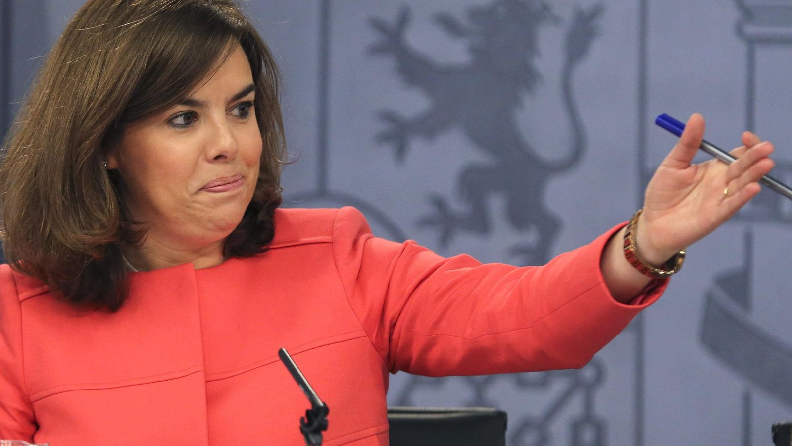 Foto: La vicepresidenta del Gobierno, Soraya Sáenz de Santamaría. (Efe)