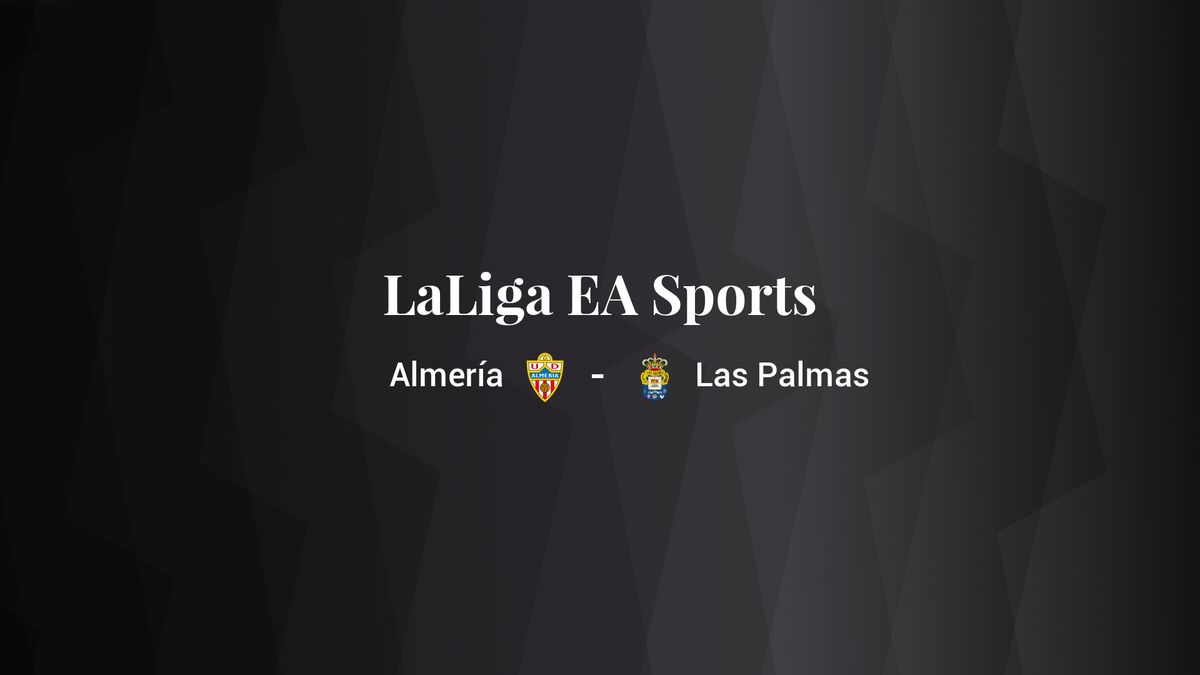 Almería - Las Palmas: resumen, resultado y estadísticas del partido de LaLiga EA Sports