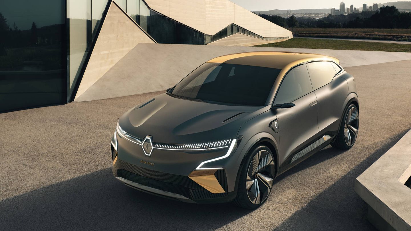 El Renault Megane e-Vision llevará la nueva plataforma compacta eléctrica.
