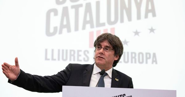 Foto:  El expresidente catalán Carles Puigdemont (Efe)