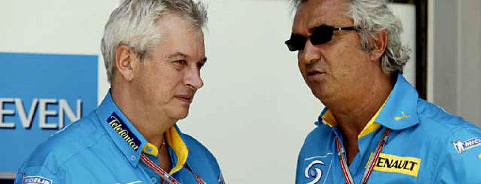 Foto: Flavio Briatore y Pat Symonds abandonan Renault