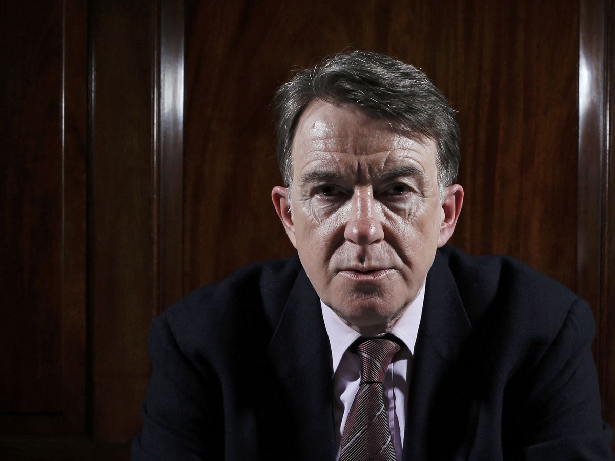 Foto: Peter Mandelson, en una entrevista en 2013. (Reuters)