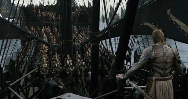 Foto: La Compañía Dorada llega a Desembarco del Rey. (HBO)