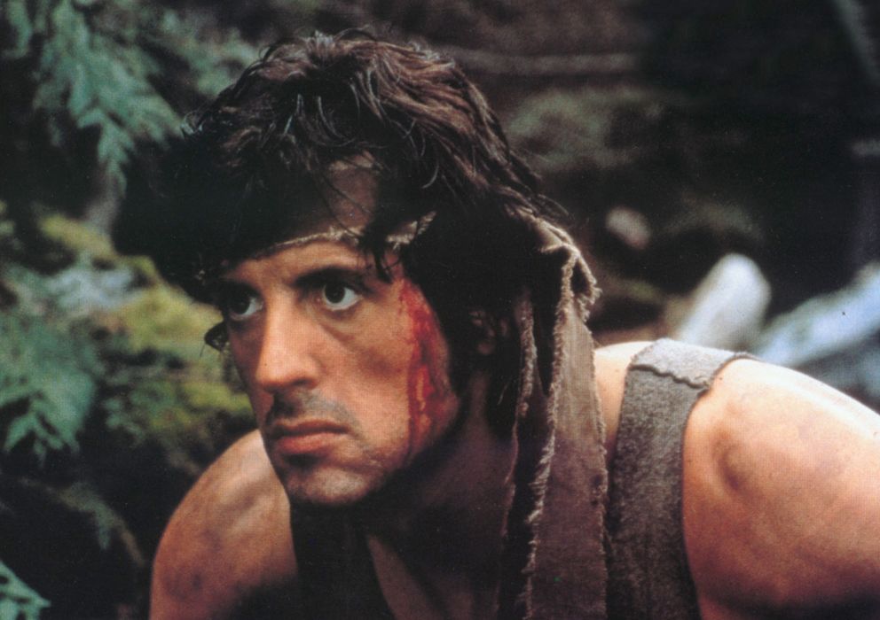 Foto: Sylvester Stallone, en un fotograma de 'Acorralado'.