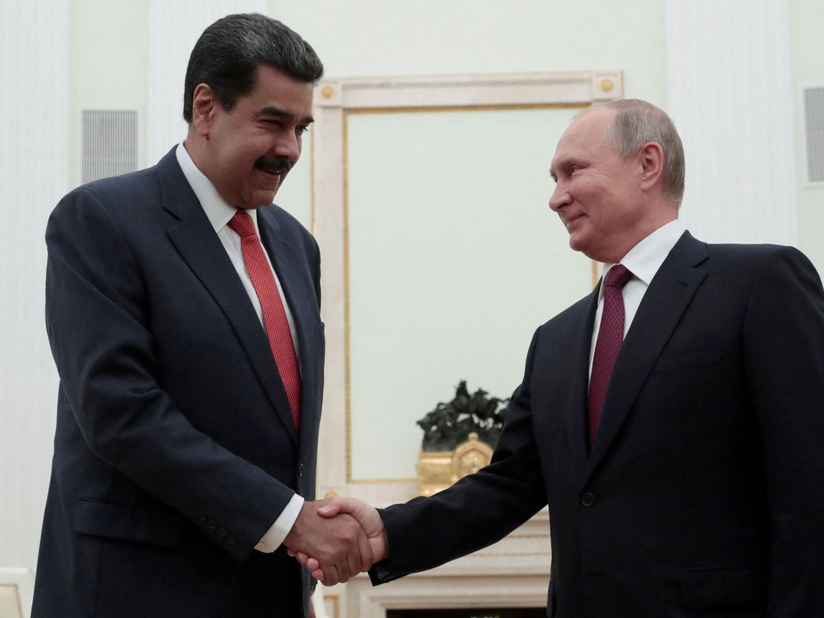 Foto: Nicolás Maduro y Vladimir Putin en Moscú en imagen de archivo. (Sputnik/Alexei Druzhinin)