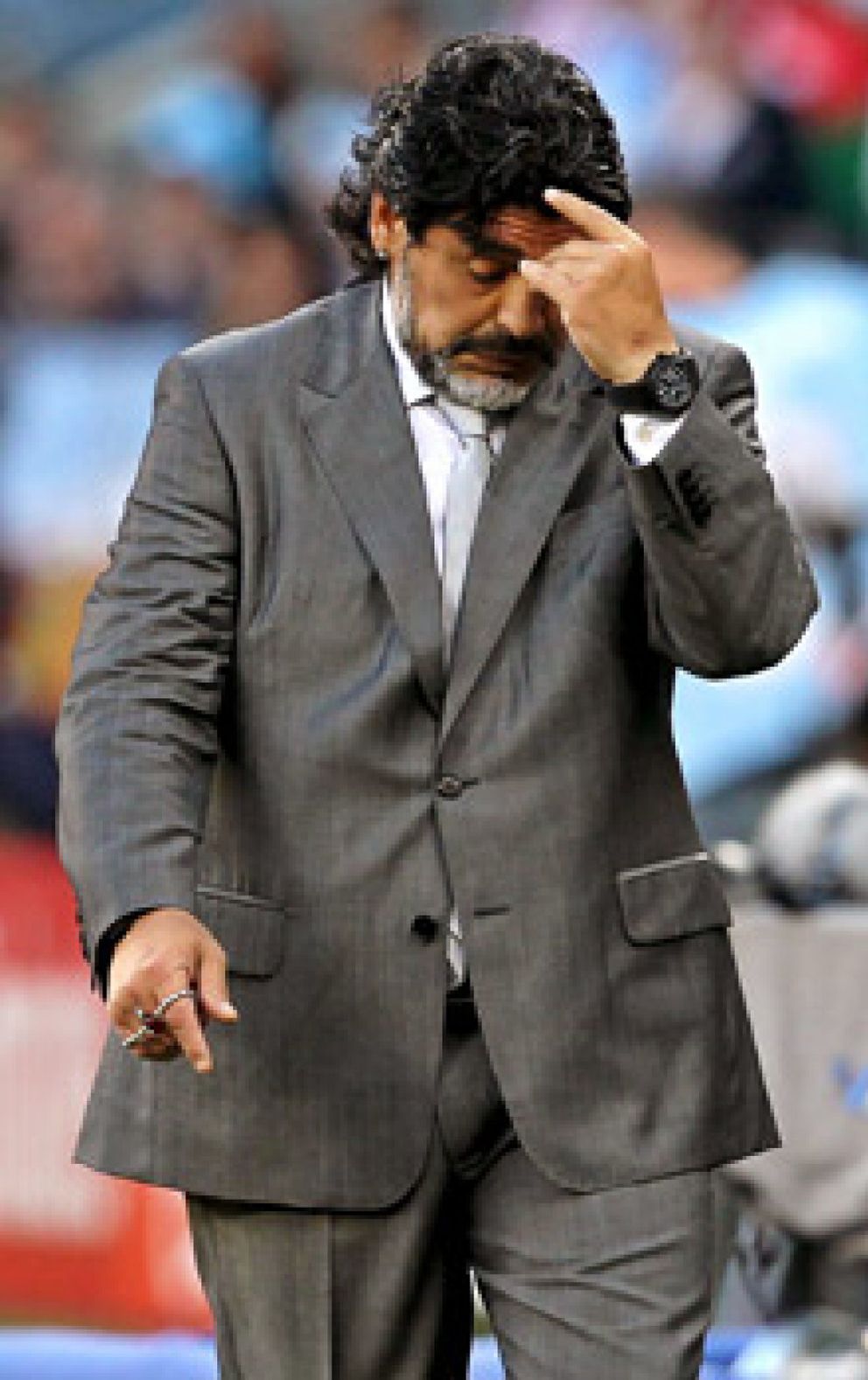 Foto: Maradona: "Mi ciclo en Argentina se terminó"