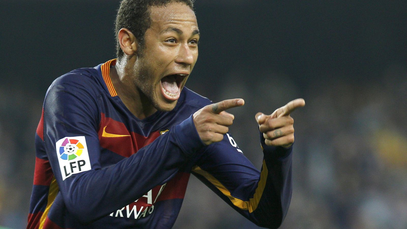 Foto: Neymar celebra un gol con el Barça. (EFE)