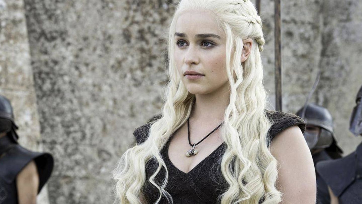 Sala cuenta Mirar atrás Juego de tronos': Emilia Clarke (Khaleesi), dragones, Audrey Hepburn y  mucha suerte