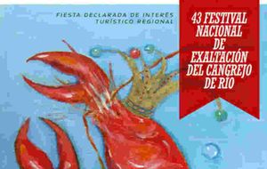 El festival de exaltación del cangrejo en Herrera de Pisuerga