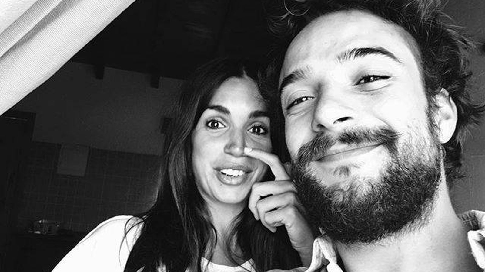 Foto: Gonzalo, con Elena Furiase. (Instagram)