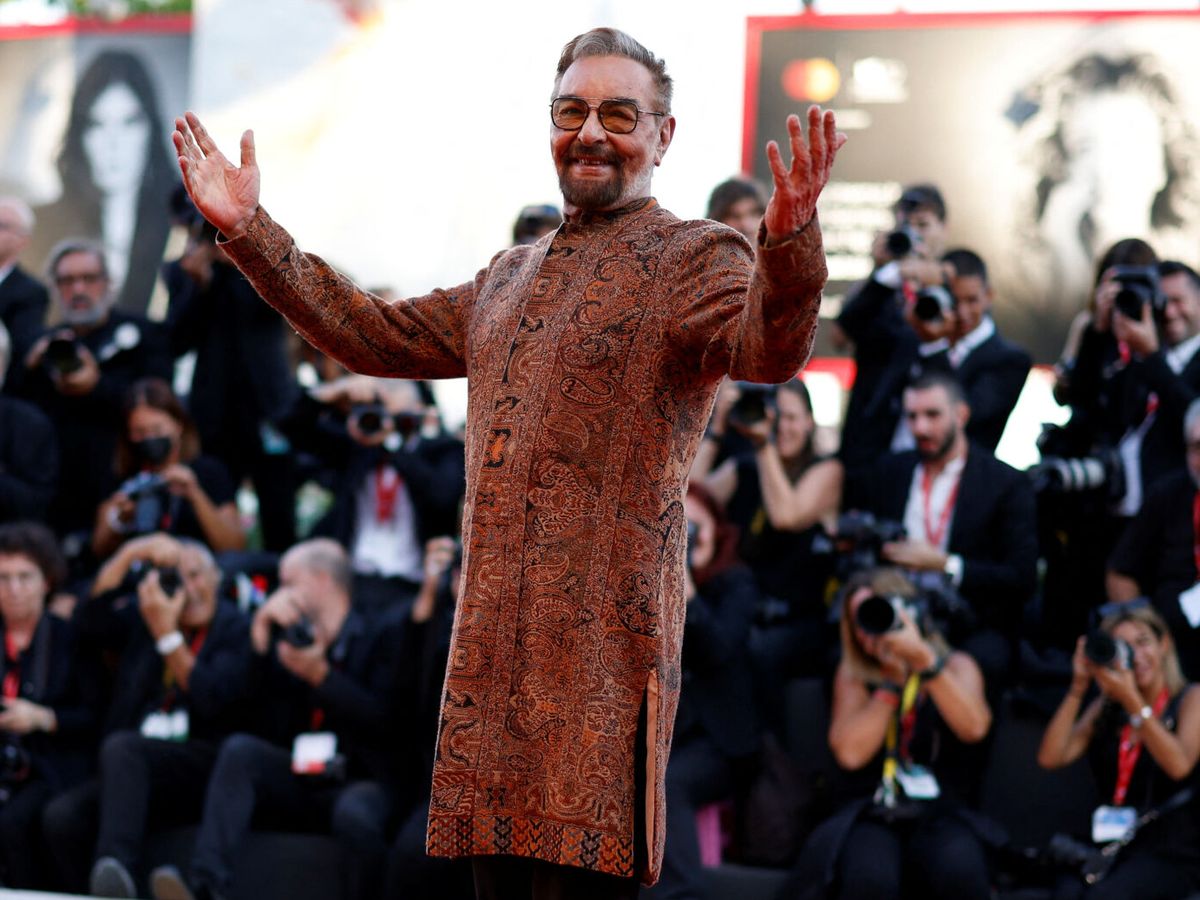 Foto: Kabir Bedi, en el Festival de Cine de Venecia de 2022. (Reuters/Guglielmo Mangiapane)