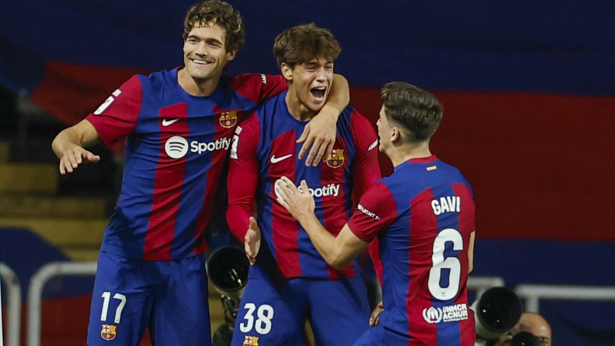 El gol de Marc Guiu, el 'estilo Masía' y su éxito en el Barcelona: ¿es solo una cuestión de suerte?