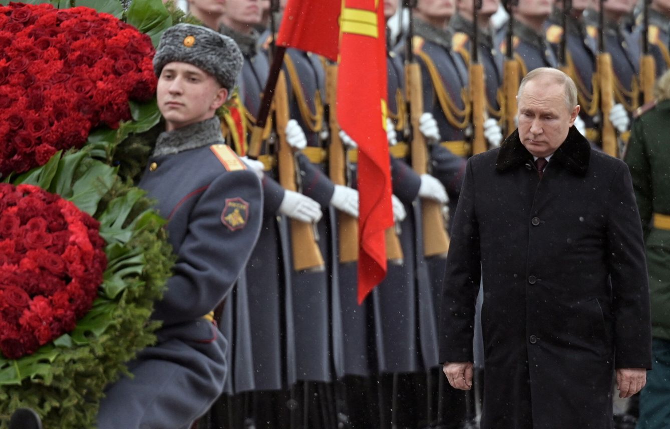Putin, en un desfile reciente en Moscú. (Reuters)