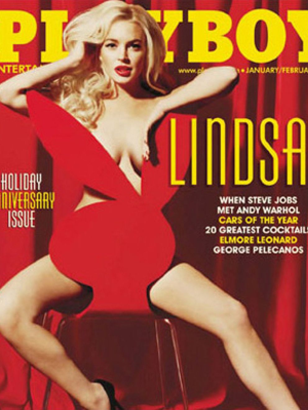 Foto: La portada de Lindsay Lohan para 'Playboy' se filtra en Internet