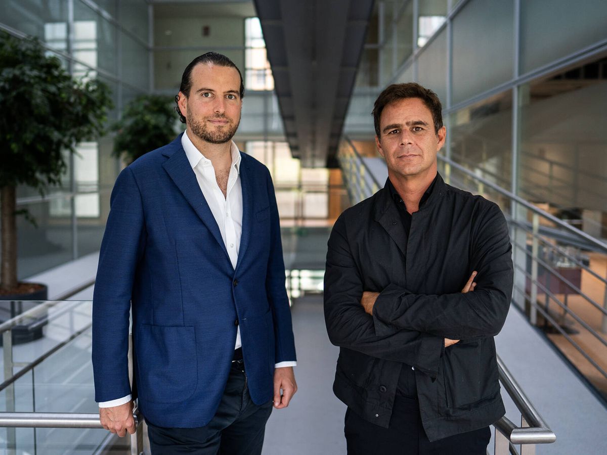 Foto: Felipe Morenés y Juan Pepa, socios fundadores de Stoneshield Capital. (A. Beltrán)