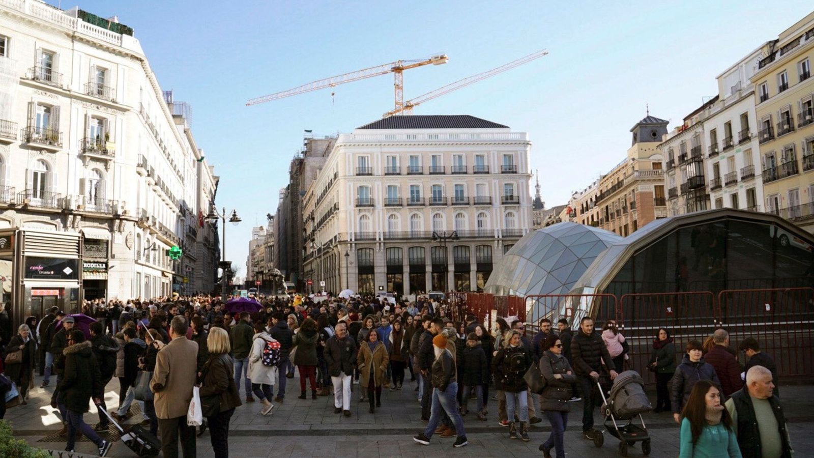 Foto: Puerta del Sol en Madrid. (EFE)