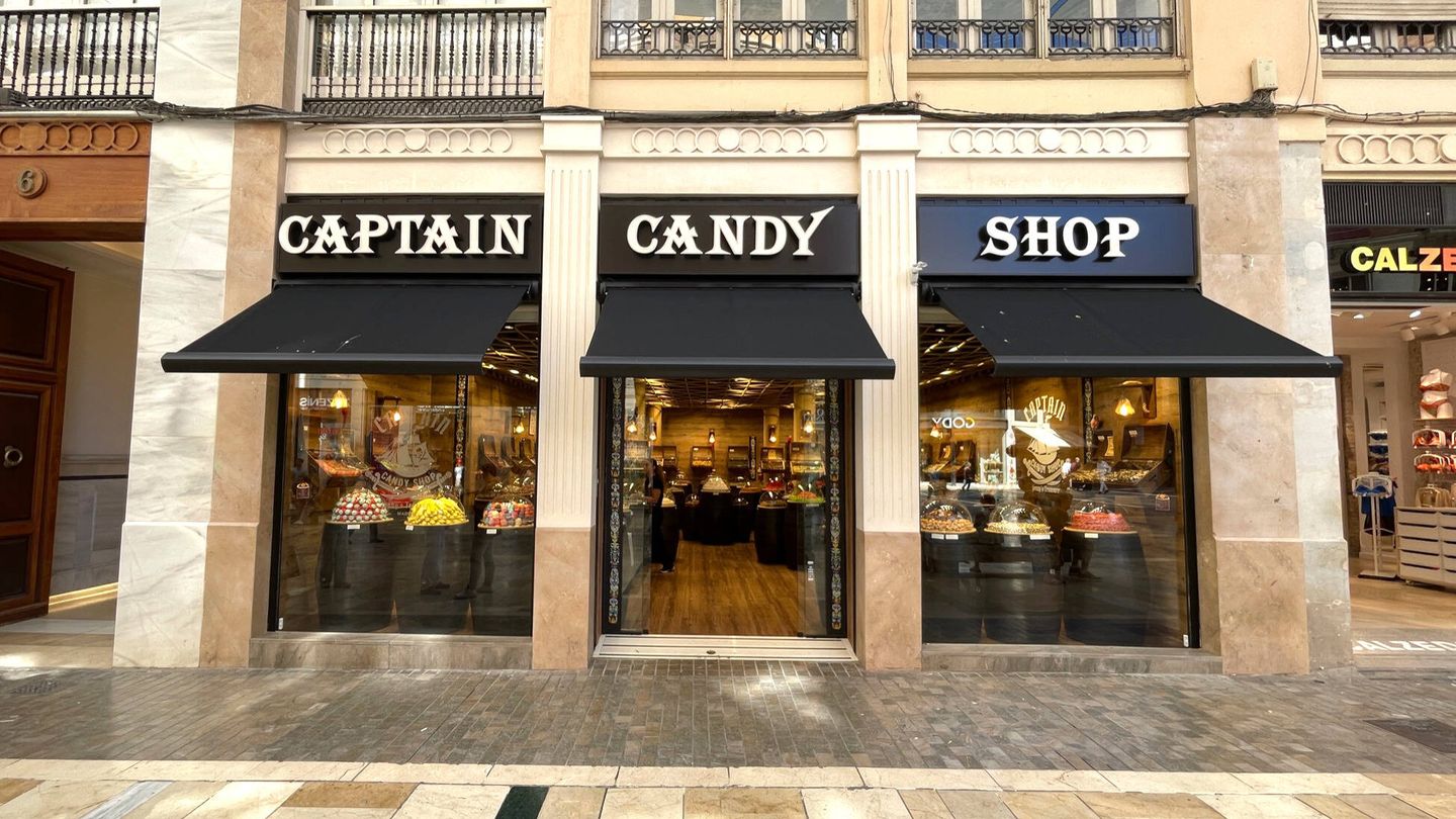 La tienda de Captain Candy en la calle Larios, en Málaga. (Captain Candy)