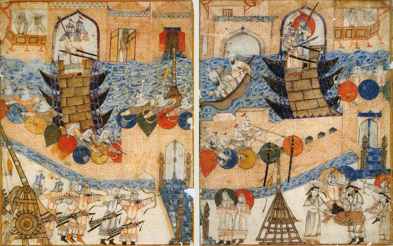 Conquista de Bagdag por los mongoles en 1258