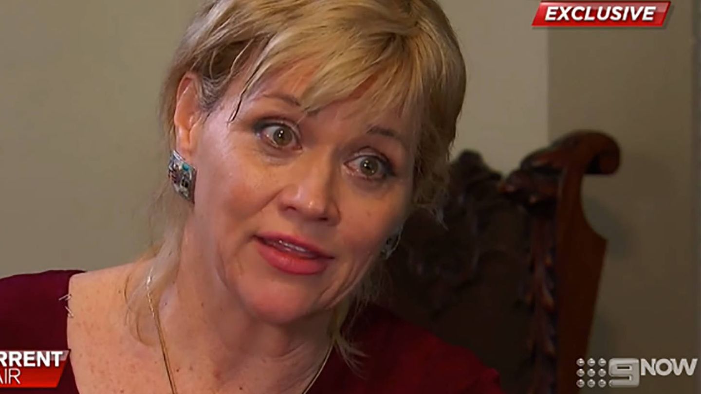 Samantha Markle, en una aparición en el canal australiano Channel 9.