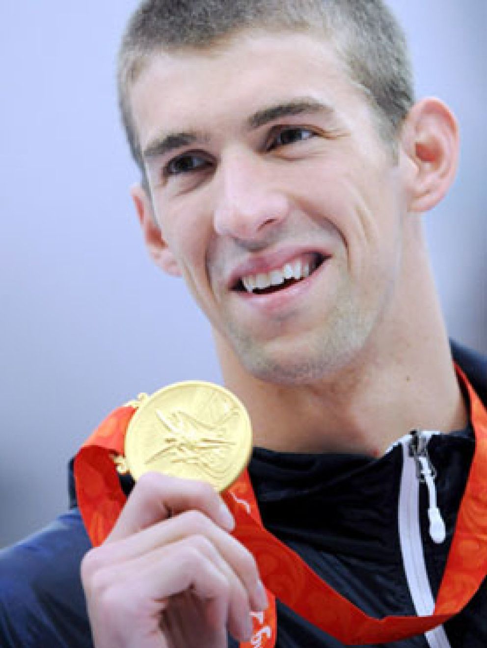 Foto: Phelps, tras su quinta medalla, ya es el mayor medallista de oro de la historia del olimpismo
