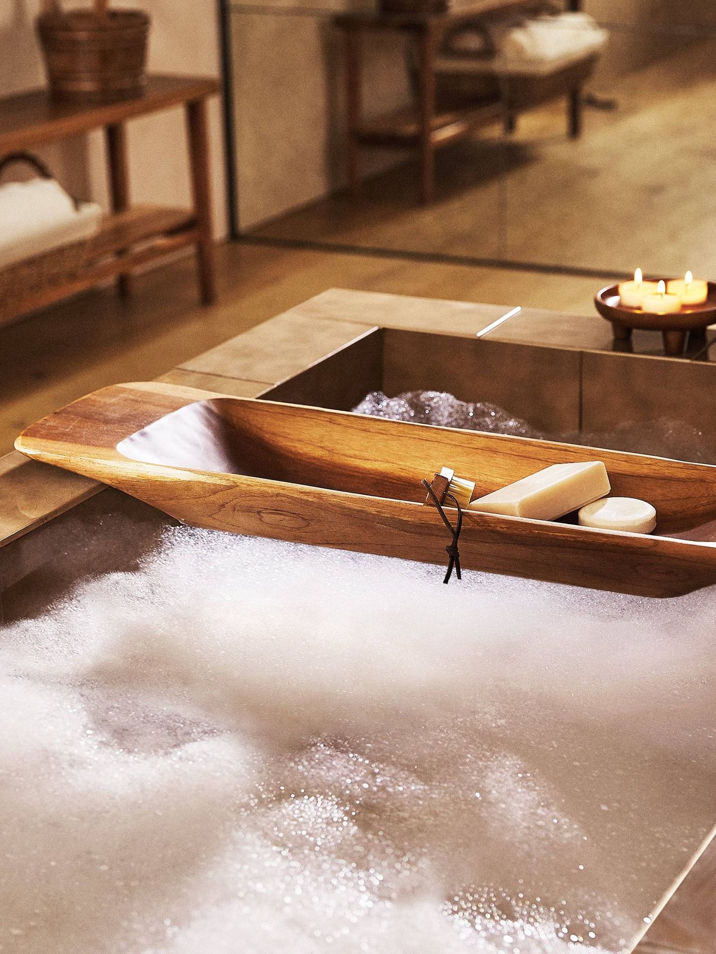 Zara Home te invita a convertir tu baño en un relajante spa. (Cortesía)