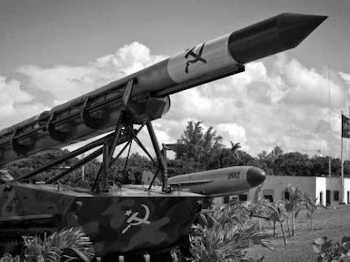 Foto: Misiles nucleares soviéticos en Cuba, en 1962.