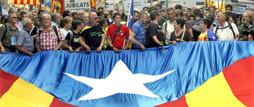 Foto: La mayoría de los catalanes votaría 'no' a una Cataluña independiente fuera de la UE