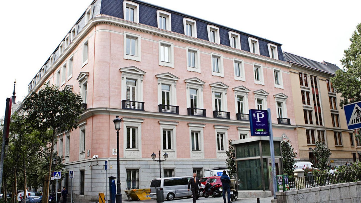 Sede de la CNMC en la calle Barquillo de Madrid.