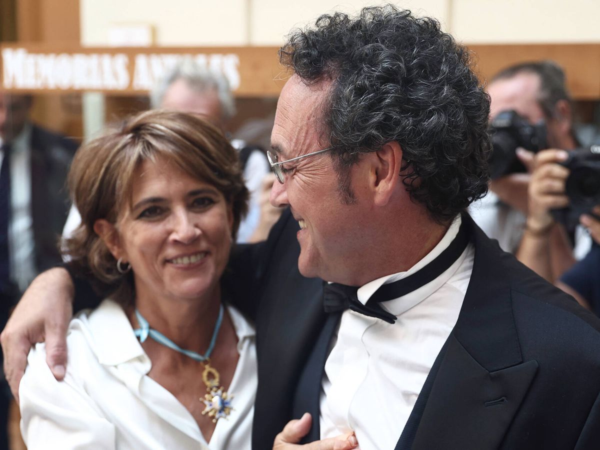 Foto: El fiscal general del Estado, Álvaro García Ortiz, junto a Dolores Delgado en una imagen de archivo. (Europa Press/Eduardo Parra)