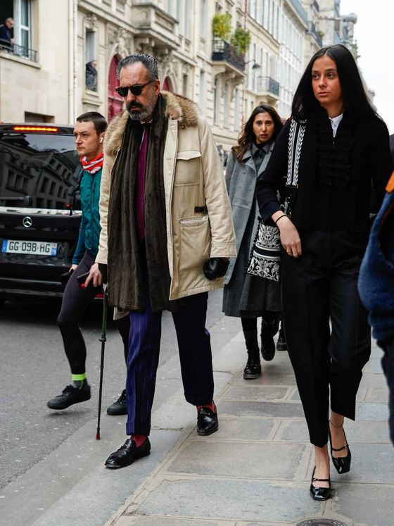 Jaime de Marichalar y su hija Victoria, el pasado enero en París. (Cordon Press)