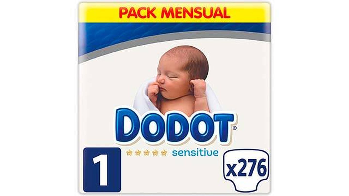 Pañales Dodot Bebé Sensitive Talla 1 (2-5 kg)