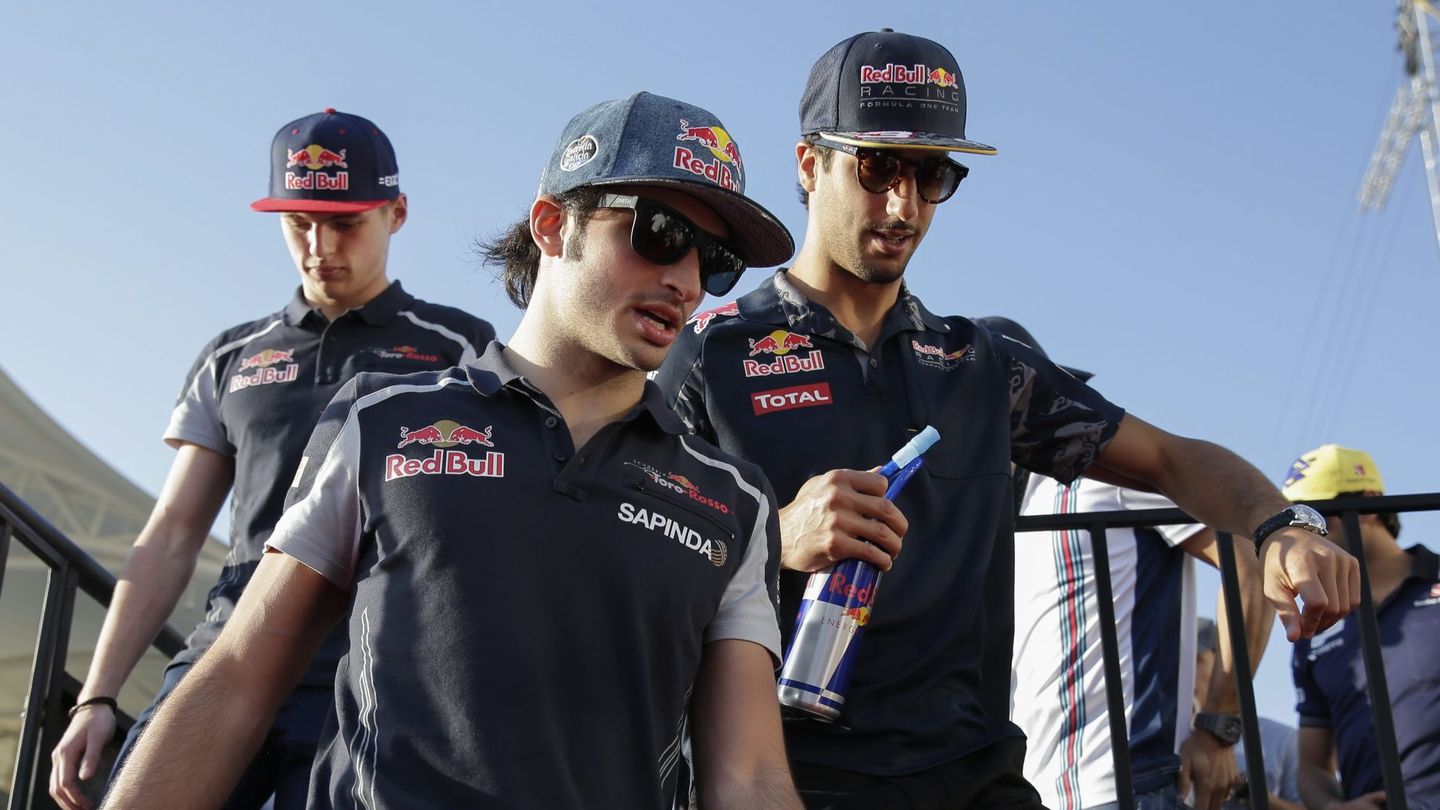 Sainz y Ricciardo en la temporada 2016. (EFE)