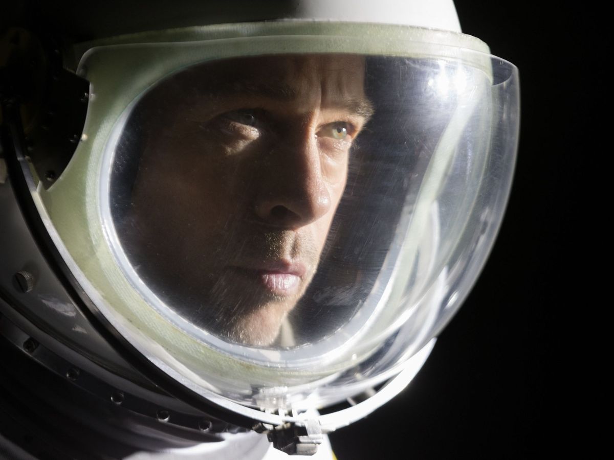 Foto: Imagen de Brad Pitt en la película espacial 'Ad astra' (EFE)