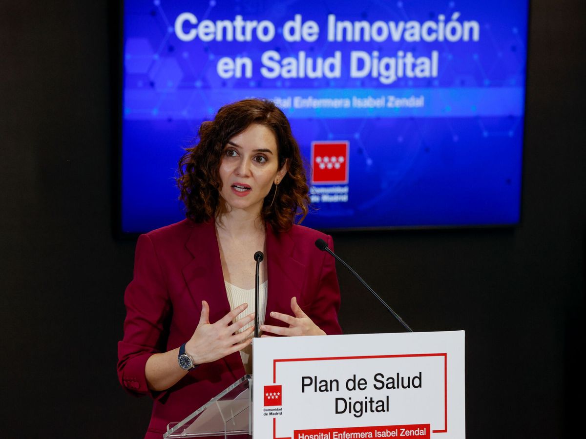 Foto: La presidenta de la Comunidad de Madrid, Isabel Díaz Ayuso. (EFE/ Juan Carlos Hidalgo)