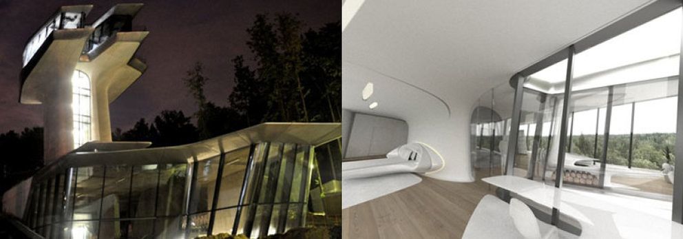 Foto: La nueva mansión futurista de Naomi Campbell