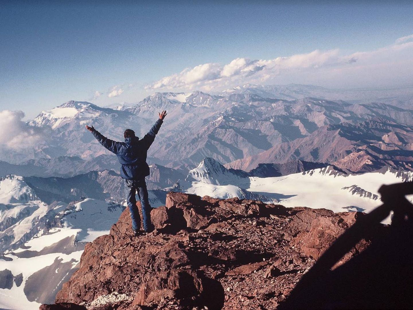 Fernando Garrido, cumbre del Aconcagua y récord de permanencia en altitud