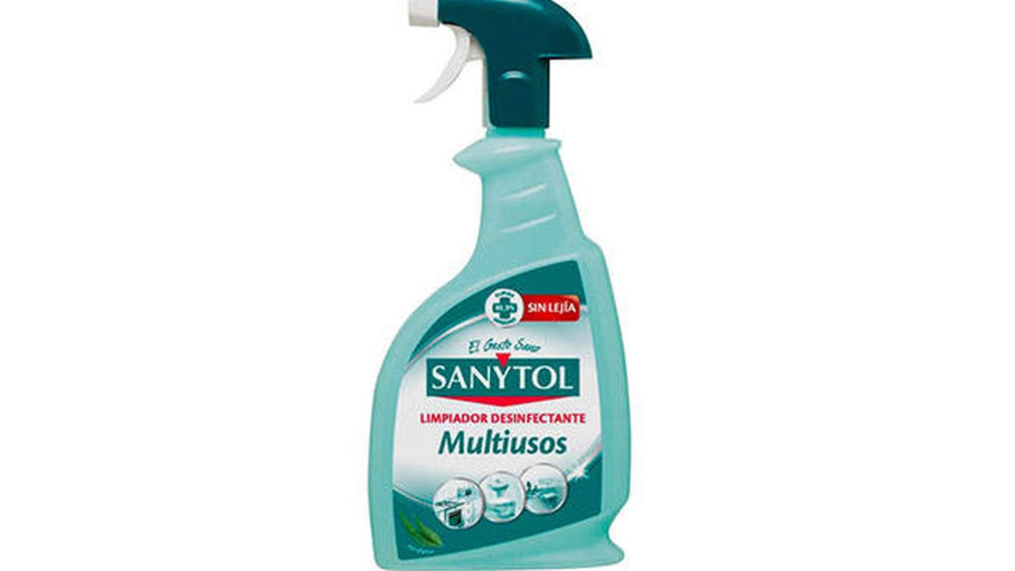 Sanytol limpiador desinfectante sin lejía para todo tipo de superficies pistola