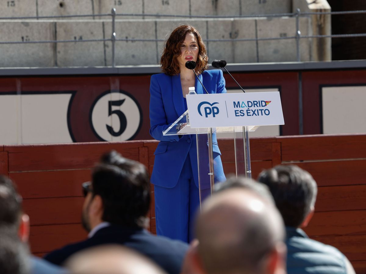 Foto:  La presidenta de la comunidad de Madrid, Isabel Díaz Ayuso. (EFE/Chema Moya)