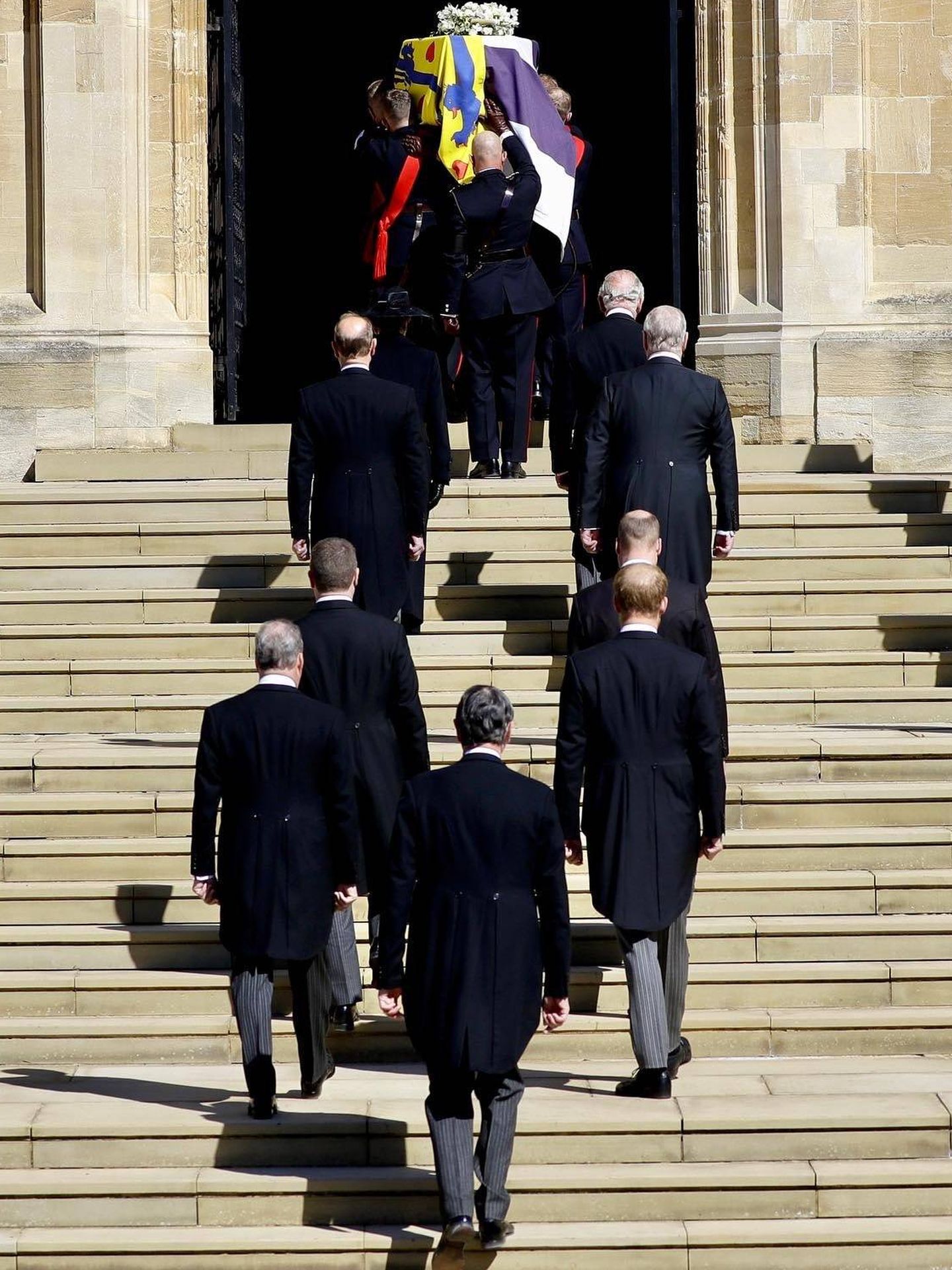 Funeral del duque de Edimburgo. (Palacio de Buckingham)