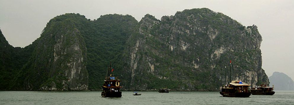 Foto: La bahía de Halong, una maravilla en la costa vietnamita