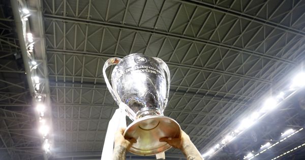 Foto: Vista del trofeo de la Champions League. (Reuters)