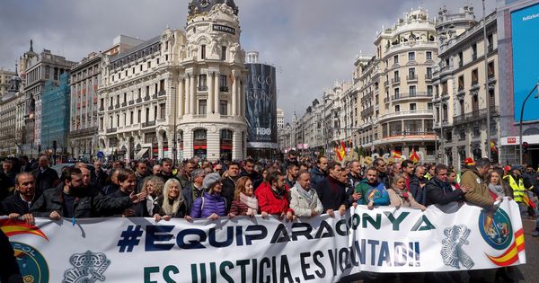 Foto: Manifestación organizada en Madrid el pasado 6 de abril. (EFE)
