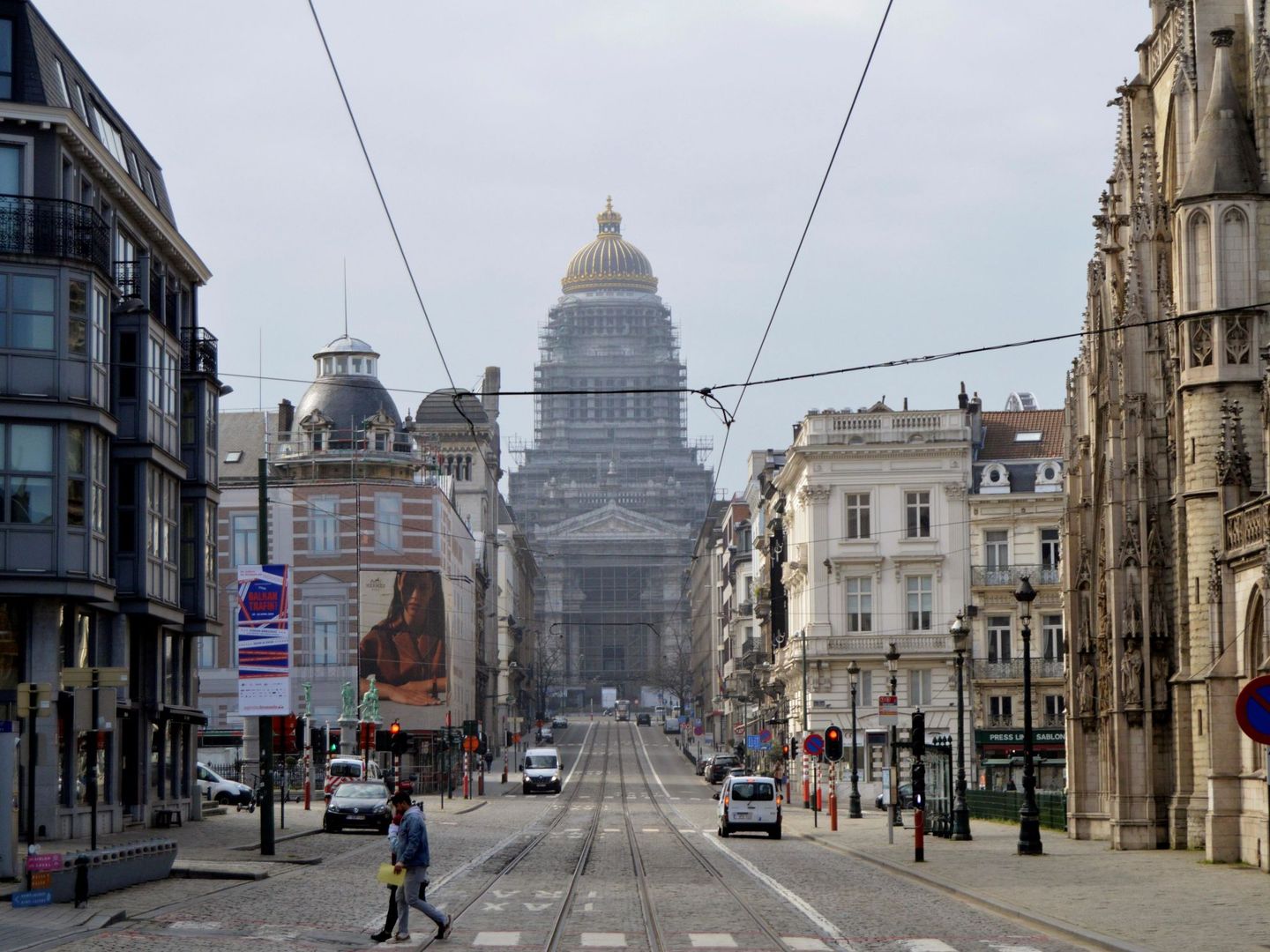Vista del Palacio de Justicia de Bruselas. (EFE)
