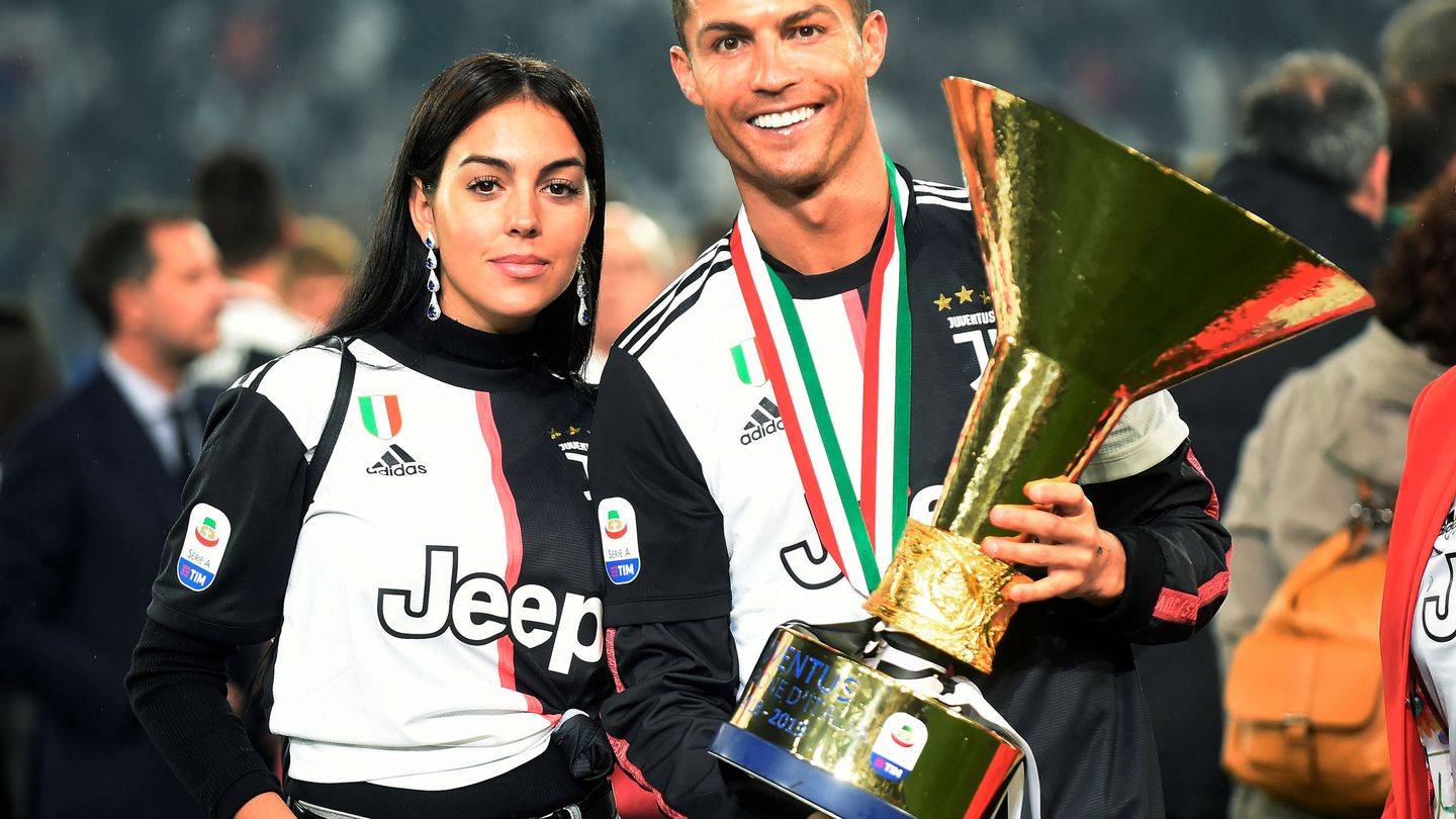 Cristiano Ronaldo y Georgina Rodríguez.  (Reuters)